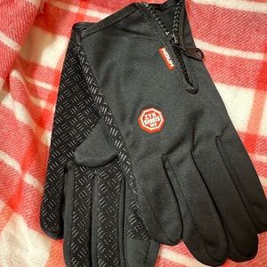 New in Bag - Black Gloves - Size Medium